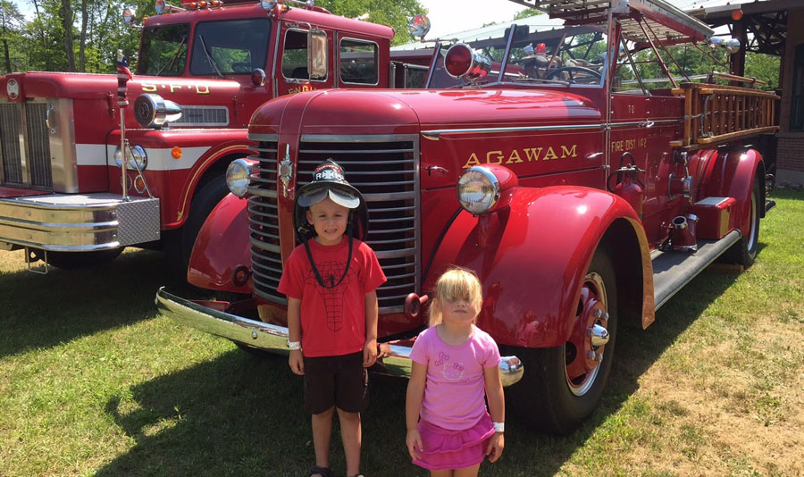 Visit the fire truck museum, too!