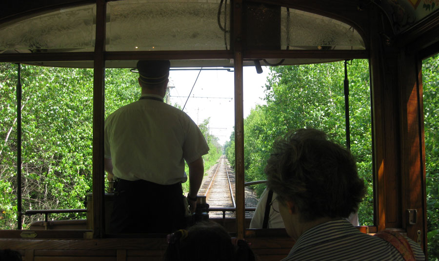 Let our motormen take you for a journey, recreating the past